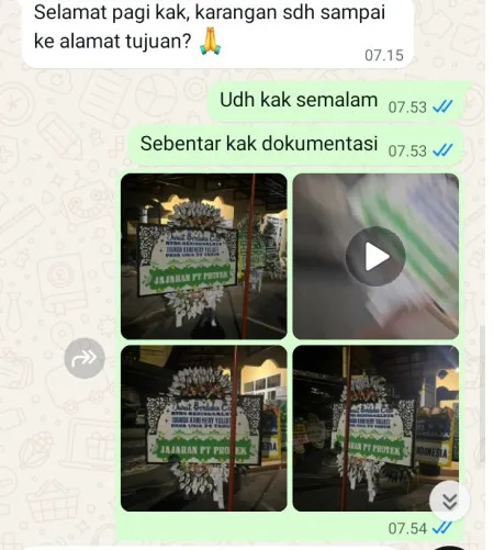 Pengiriman Papan Bunga Selamat Universitas Esa Unggul