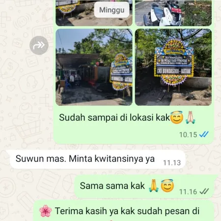 Pengiriman Papan Bunga Duka Universitas Esa Unggul