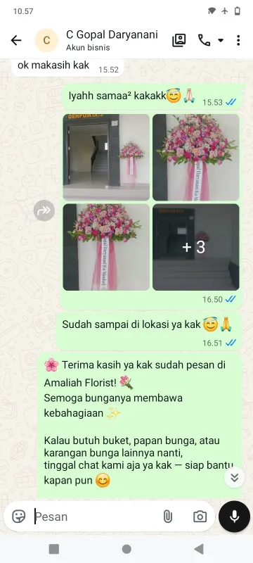 Pengiriman Karangan Bunga Universitas Esa Unggul